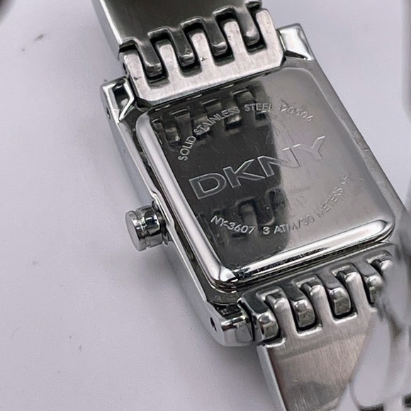 DKNY NY3607 Women's Stainless Steel Quartz Watch - Black Dial, Silver Band - Picture 7 of 10